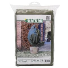 Nature talve fliiskate lukuga 70 g/m² roheline 1,5 x 2 m hind ja info | Aiatööriistad | kaup24.ee