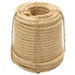 vidaXL köis 100% sisal 14 mm 50 m цена и информация | Aiatööriistad | kaup24.ee