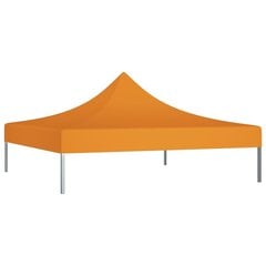 vidaXL peotelgi katus 291 x 291 cm, oranž, 270 g/m² цена и информация | Беседки, навесы, тенты | kaup24.ee