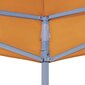 vidaXL peotelgi katus 410 x 280 cm, oranž, 270 g/m² hind ja info | Varikatused ja aiapaviljonid | kaup24.ee