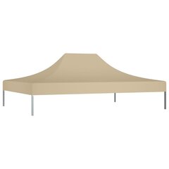 vidaXL peotelgi katus 431 x 291 x 100 cm, beež, 270 g/m² цена и информация | Беседки, навесы, тенты | kaup24.ee