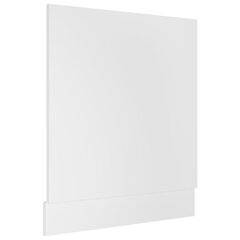 vidaXL nõudepesumasina paneel, valge, 59,5x3x67 cm, puitlaastplaat hind ja info | Köögimööbli tarvikud | kaup24.ee