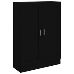 Книжный шкаф VidaXL, 82.5x30.5x115 см, черный цена и информация | Полки | kaup24.ee