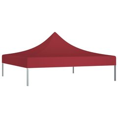 vidaXL peotelgi katus 291 x 291 cm, tumepunane, 270 g/m² цена и информация | Беседки, навесы, тенты | kaup24.ee