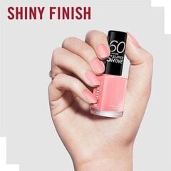 Küünelakk Rimmel 60 Seconds Super Shine 8 ml, 262 цена и информация | Лаки для ногтей, укрепители для ногтей | kaup24.ee