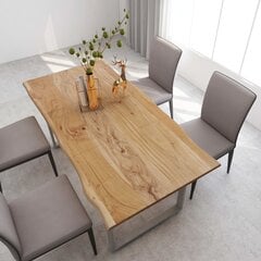 Обеденный стол, 180x90x76cм, массив дерева манго цена и информация | Кухонные и обеденные столы | kaup24.ee