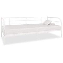 Белая металлическая кровать (каркас), 90x200 см цена и информация | Кровати | kaup24.ee