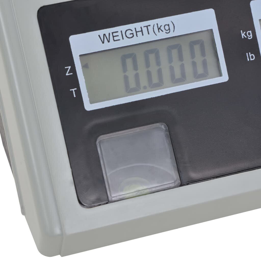 vidaXL digitaalne kaal 30 kg laetava akuga hind ja info | Kaalud | kaup24.ee