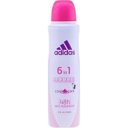 Naiste spreideodorant Adidas 6 in 1 150 ml цена и информация | Deodorandid | kaup24.ee