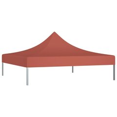 vidaXL peotelgi katus 200 x 200 cm, terrakota, 270 g/m² цена и информация | Беседки, навесы, тенты | kaup24.ee