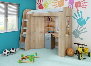 Детская двухъярусная кровать ANTRESOLA L цена и информация | Детские кровати | kaup24.ee