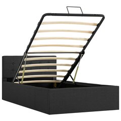 Гидравлический каркас кровати с ящиком для хранения, 90x200см, серый цена и информация | Кровати | kaup24.ee