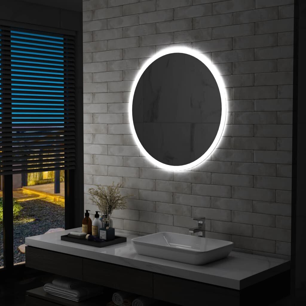 vidaXL vannitoa LED-peegel 80 cm цена и информация | Peeglid | kaup24.ee