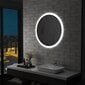 vidaXL vannitoa LED-peegel 80 cm hind ja info | Peeglid | kaup24.ee