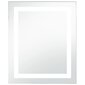 vidaXL vannitoa LED-seinapeegel puutetundliku anduriga 50 x 60 cm цена и информация | Peeglid | kaup24.ee