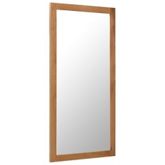 vidaXL peegel, 60 x 120 cm, tammepuit hind ja info | Peeglid | kaup24.ee