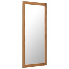vidaXL peegel, 50 x 140 cm, tammepuit цена и информация | Зеркала | kaup24.ee