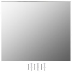 vidaXL raamita peegel, 70 x 50 cm, klaas цена и информация | Зеркала | kaup24.ee