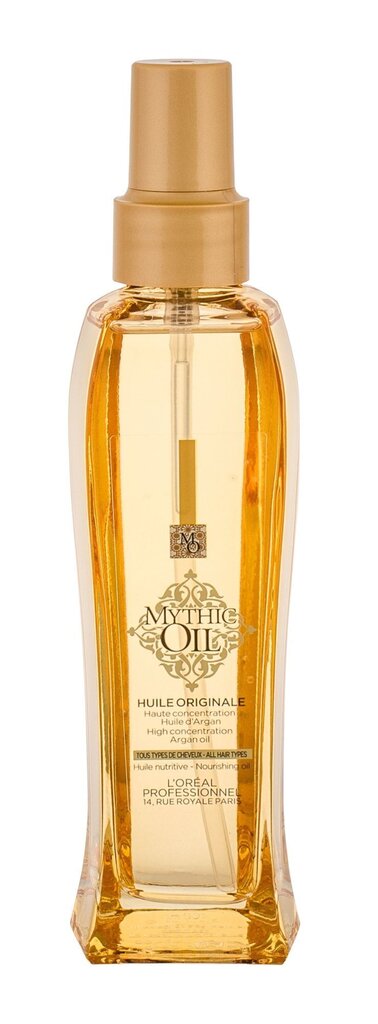 Toitev juukseõli L'Oreal Professionnel Paris Mythic Oil Rich 100 ml цена и информация | Maskid, õlid, seerumid | kaup24.ee