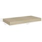 vidaXL seinariiul, tammevärvi, 50 x 23 x 3,8 cm MDF hind ja info | Riiulid | kaup24.ee