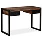 vidaXL 2 sahtliga laud, taastatud puidust, 120 x 50 x 76 cm hind ja info | Arvutilauad, kirjutuslauad | kaup24.ee