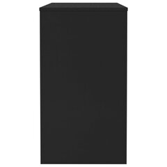 vidaXL kirjutuslaud, must, 90 x 40 x 72 cm puitlaastplaat hind ja info | Arvutilauad, kirjutuslauad | kaup24.ee