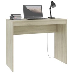 vidaXL kirjutuslaud, Sonoma tamm 90 x 40 x 72 cm puitlaastplaat hind ja info | Arvutilauad, kirjutuslauad | kaup24.ee