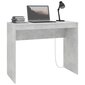 vidaXL kirjutuslaud, betoonhall, 90 x 40 x 72 cm, puitlaastplaat hind ja info | Arvutilauad, kirjutuslauad | kaup24.ee