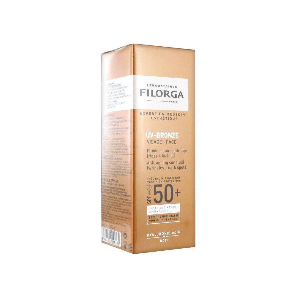 Multifunktsionaalne päikesekaitsekreem näole Filorga UV-Bronze SPF 50, 40 ml цена и информация | Päikesekreemid | kaup24.ee