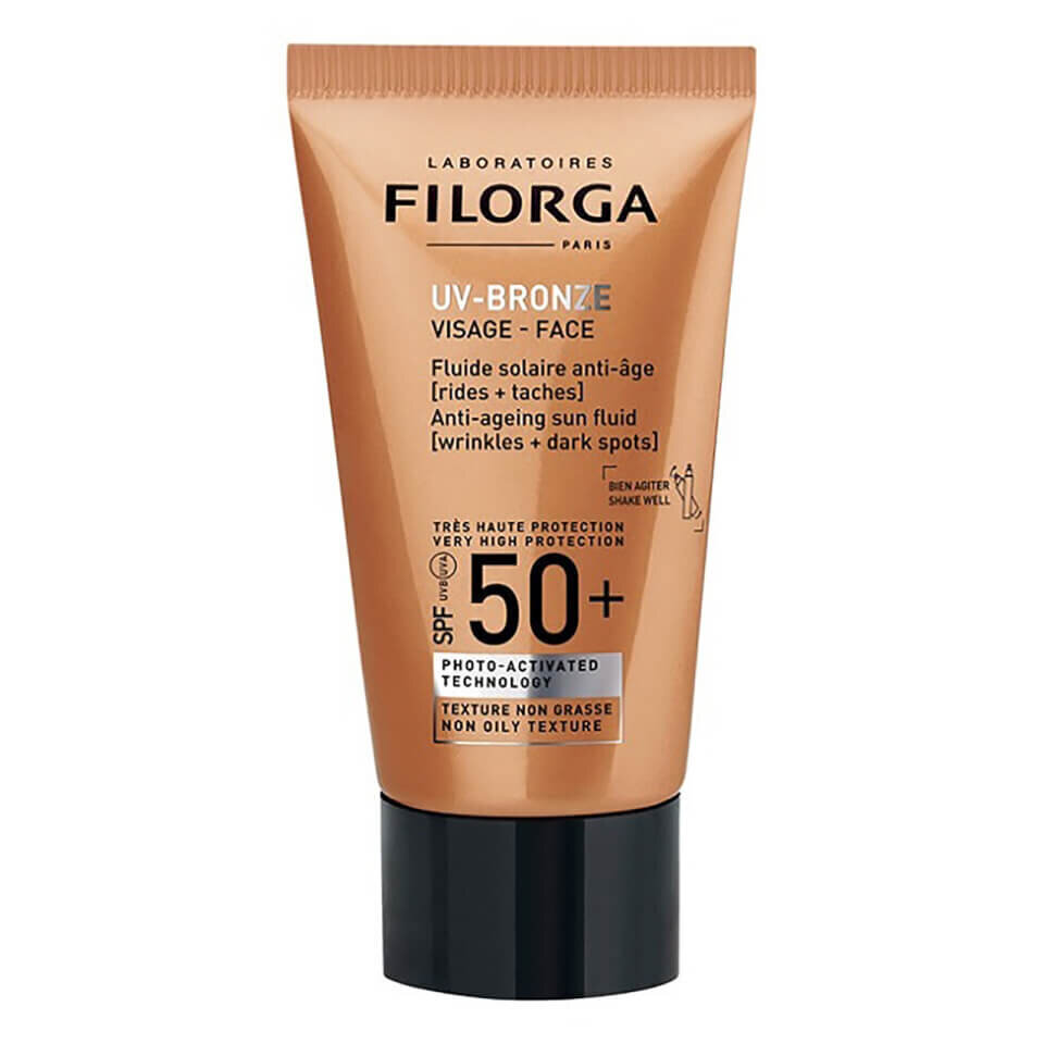 Multifunktsionaalne päikesekaitsekreem näole Filorga UV-Bronze SPF 50, 40 ml цена и информация | Päikesekreemid | kaup24.ee