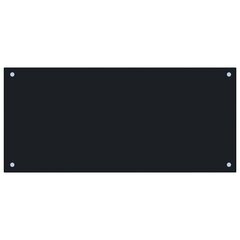 vidaXL köögi pritsmekaitse, must, 90 x 40 cm, karastatud klaas цена и информация | Комплектующие для кухонной мебели | kaup24.ee