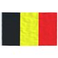 vidaXL Belgia lipp 90 x 150 cm hind ja info | Lipud ja tarvikud | kaup24.ee