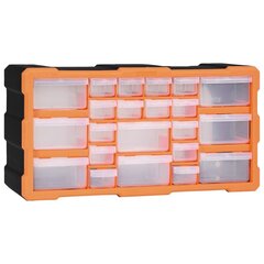 vidaXL mitme sahtliga organiseerija 22 sahtliga 49 x 16 x 25,5 cm цена и информация | Ящики для инструментов, держатели | kaup24.ee