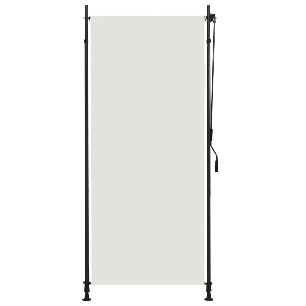 vidaXL väliruloo 100 x 270 cm, kreemjasvalge hind ja info | Rulood | kaup24.ee