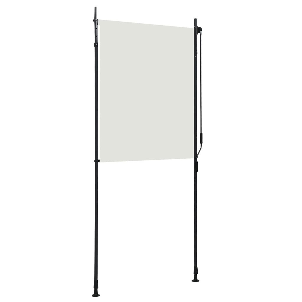 vidaXL väliruloo 100 x 270 cm, kreemjasvalge hind ja info | Rulood | kaup24.ee