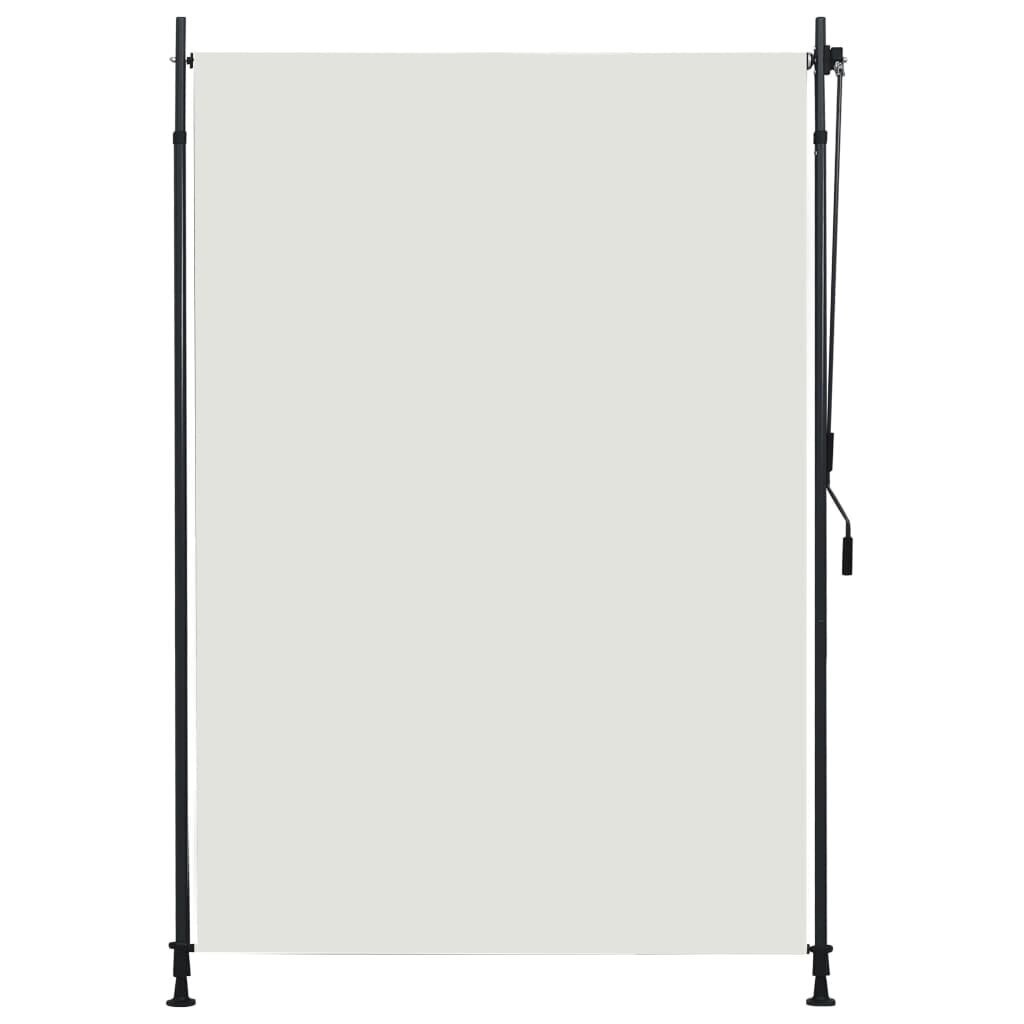 vidaXL väliruloo 150 x 270 cm, kreemjasvalge hind ja info | Rulood | kaup24.ee