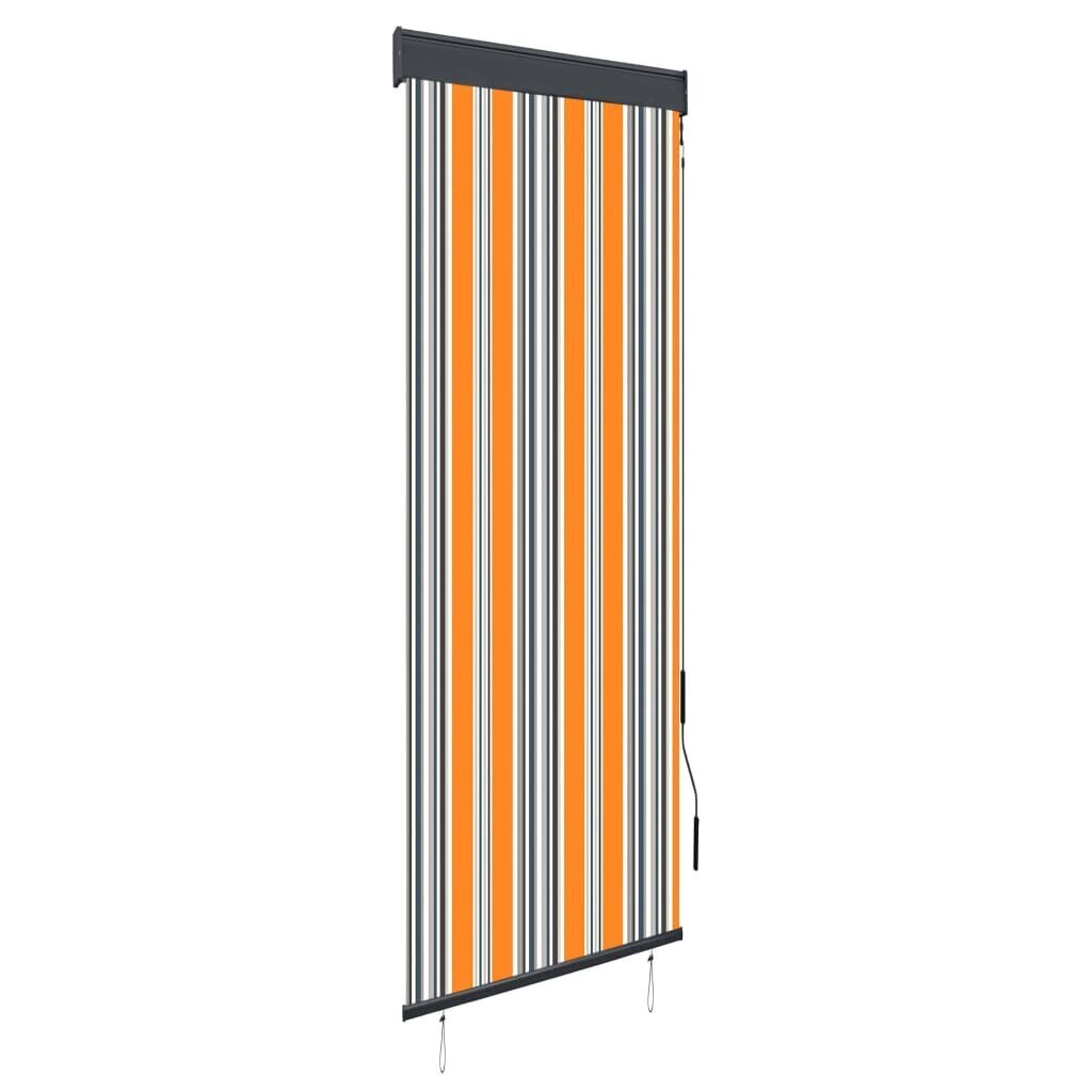 vidaXL väliruloo 60 x 250 cm, kollane ja sinine hind ja info | Rulood | kaup24.ee