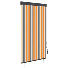 vidaXL väliruloo 80 x 250 cm, kollane ja sinine hind ja info | Rulood | kaup24.ee