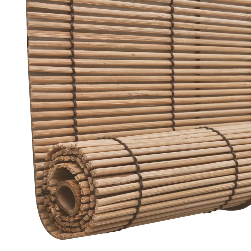 vidaXL ruloo, bambus 80 x 220 cm, pruun цена и информация | Rulood | kaup24.ee