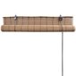 vidaXL ruloo, bambus 80 x 220 cm, pruun hind ja info | Rulood | kaup24.ee