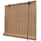 vidaXL ruloo, bambus 80 x 220 cm, pruun цена и информация | Rulood | kaup24.ee