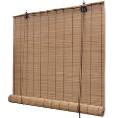 vidaXL ruloo, bambus 100 x 220 cm, pruun hind ja info | Rulood | kaup24.ee