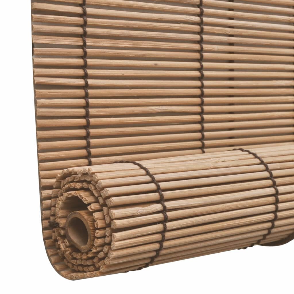 vidaXL ruloo, bambus 140 x 220 cm, pruun hind ja info | Rulood | kaup24.ee