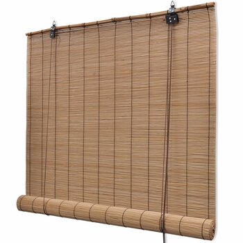 vidaXL ruloo, bambus 140 x 220 cm, pruun hind ja info | Rulood | kaup24.ee