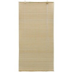 vidaXL ruloo, bambus 80 x 220 cm, naturaalne цена и информация | Рулонные шторы | kaup24.ee