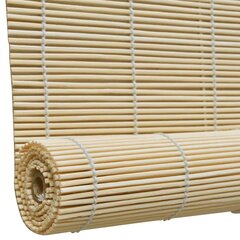 vidaXL ruloo, bambus 80 x 220 cm, naturaalne hind ja info | Rulood | kaup24.ee