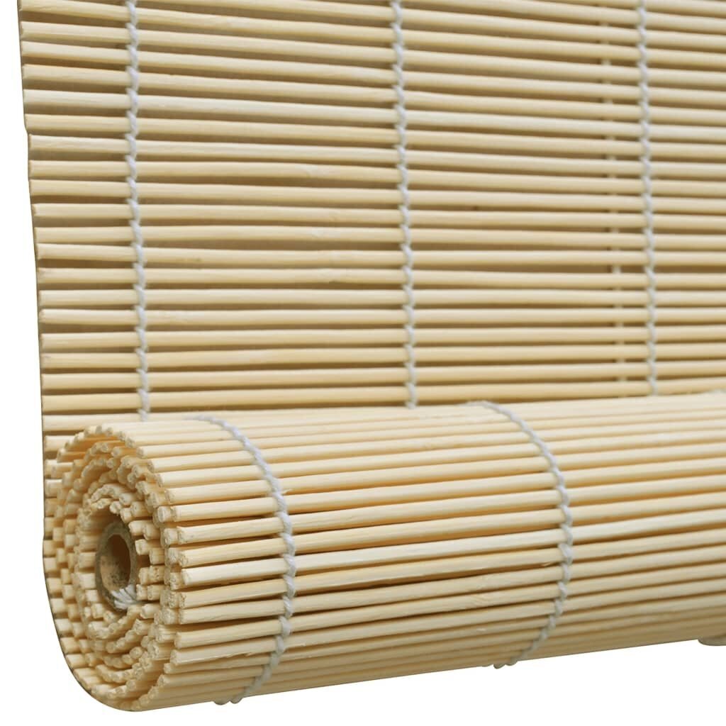 vidaXL ruloo, bambus 100 x 220 cm, naturaalne цена и информация | Rulood | kaup24.ee