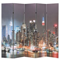 vidaXL kokkupandav sirm 200 x 170 cm, öine New York цена и информация | Мобильные стенки | kaup24.ee