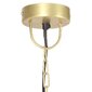 vidaXL tööstuslik vanaaegne laelamp 25 W messing, ümmargune 41 cm E27 цена и информация | Rippvalgustid | kaup24.ee