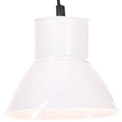 vidaXL laelamp 25 W valge, ümmargune 17 cm E27 hind ja info | Rippvalgustid | kaup24.ee